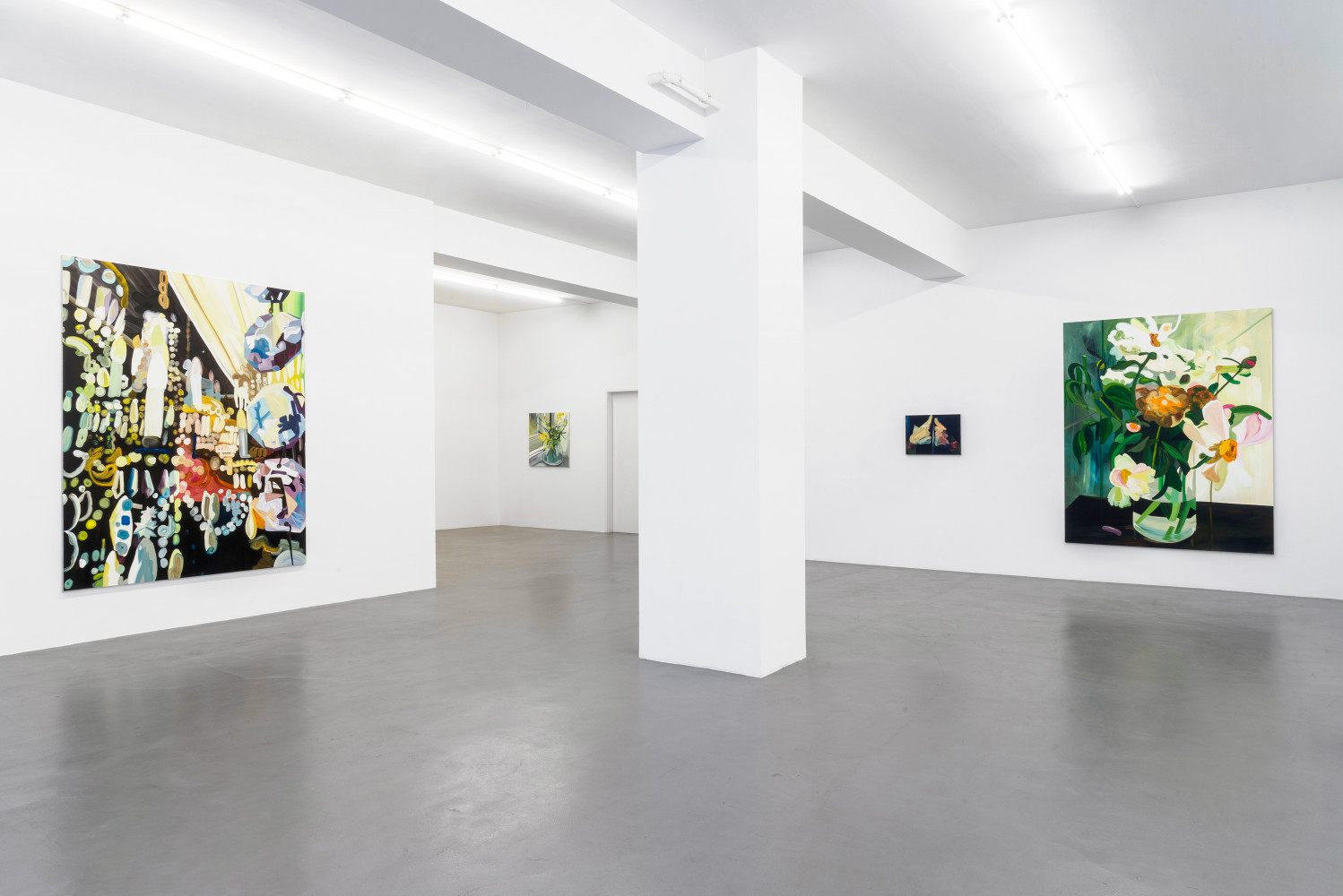 Clare Woods, Installation view, 2020