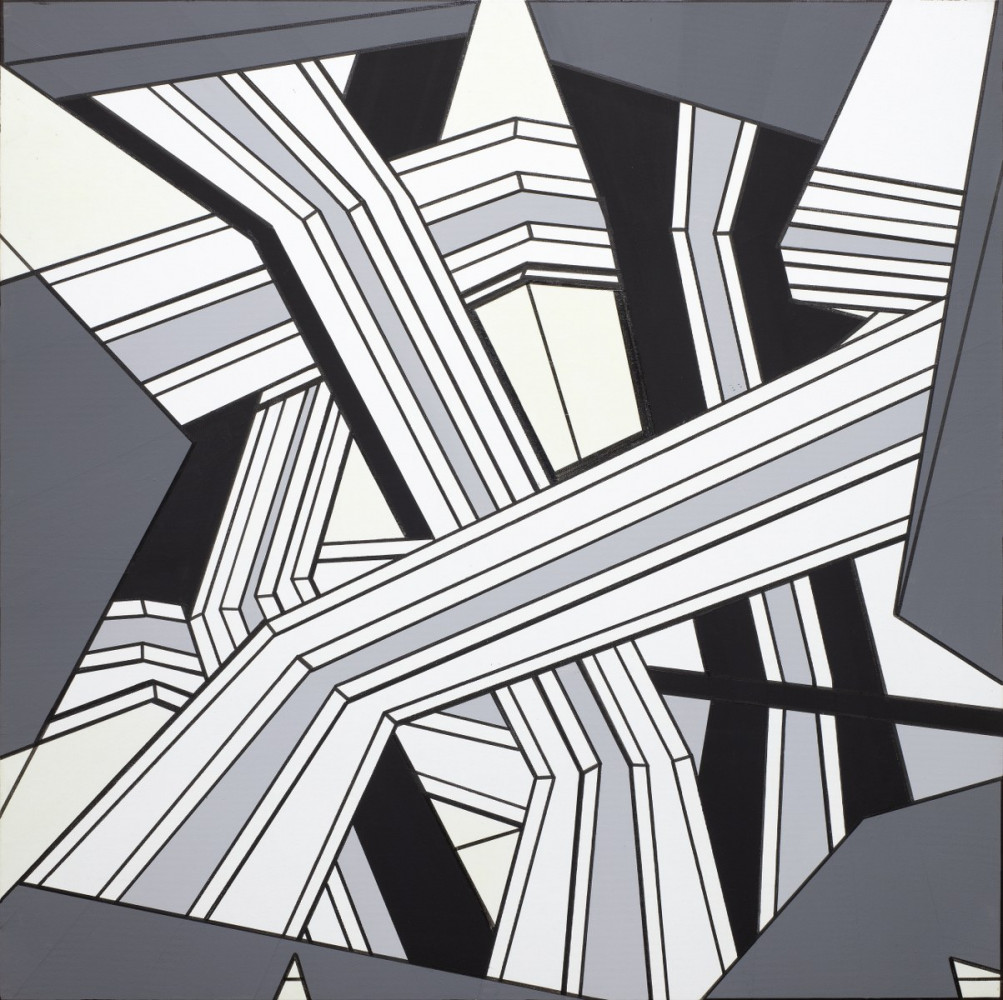 Alex Dorici, ‘Geometric Series Light’, 2022–2023, mixed media 