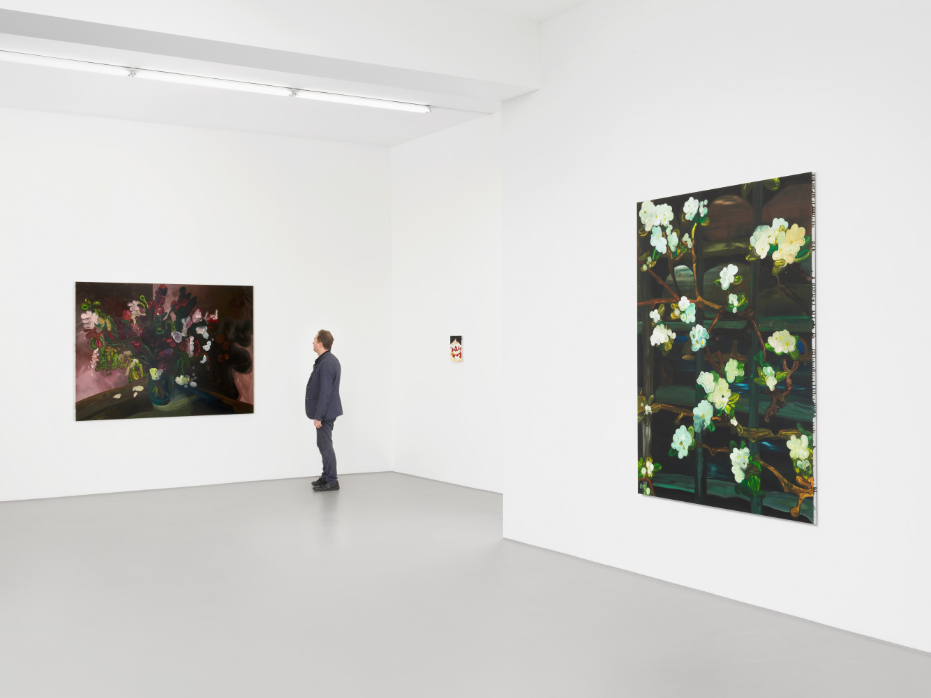 Clare Woods, Installation view, Buchmann Galerie, 2023