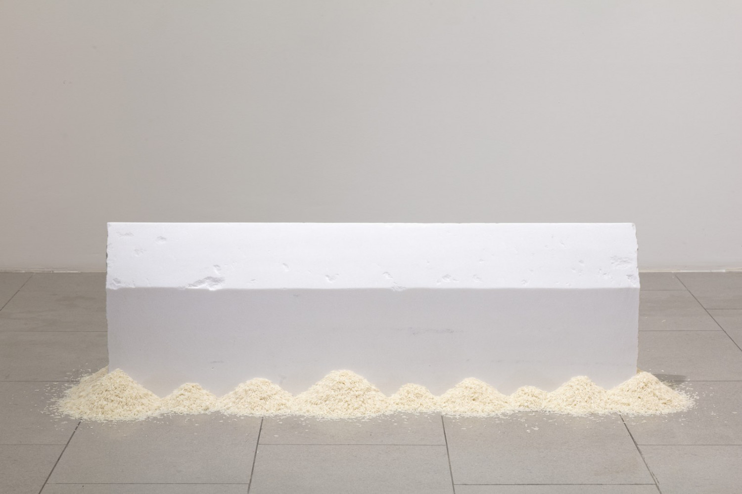 Wolfgang Laib, ‘Reishaus, 2010-2011’, white marble