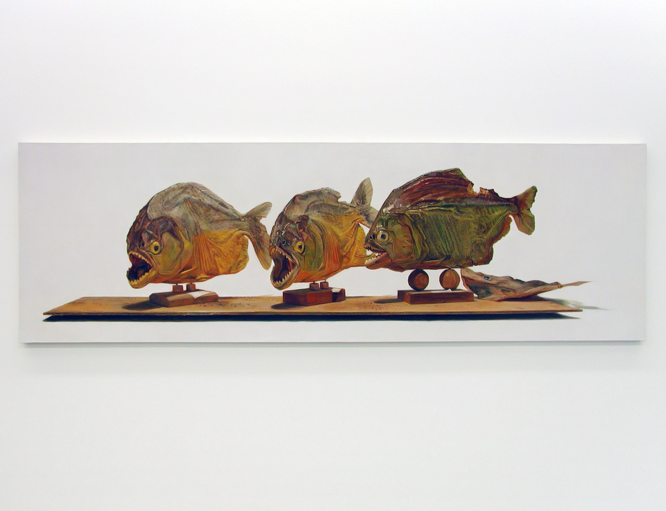 ‘Jim Butler, Bad Fish’, 2001, oil on canvas