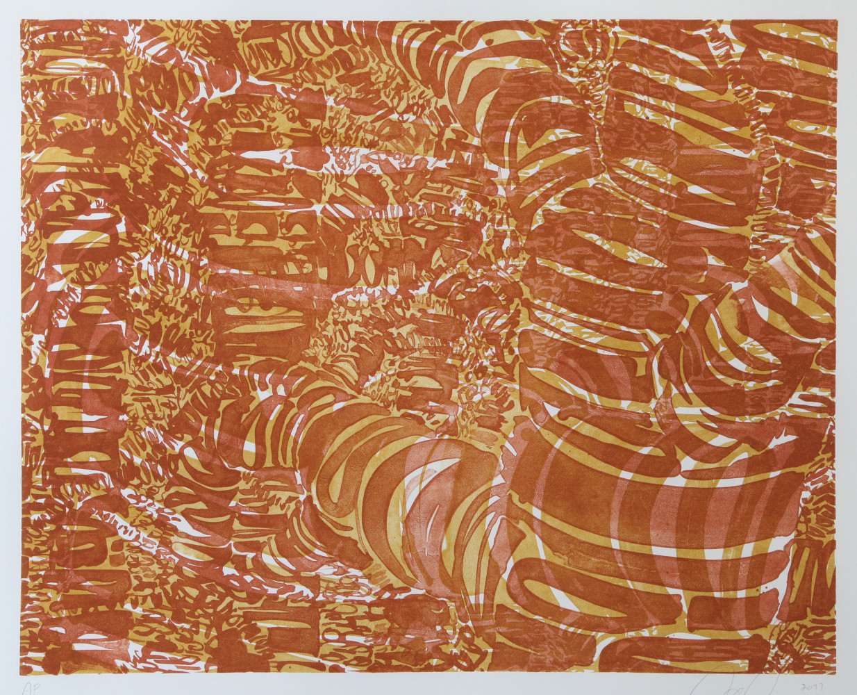 Tony Cragg, ‘Waldzimmer’, 2011, multicolored lithograpy