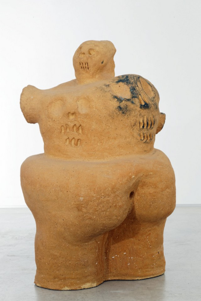 Martin Disler, ‘Ohne Titel (from the group "Steinzeug und gebrannte Erde")’, 1993, clay
