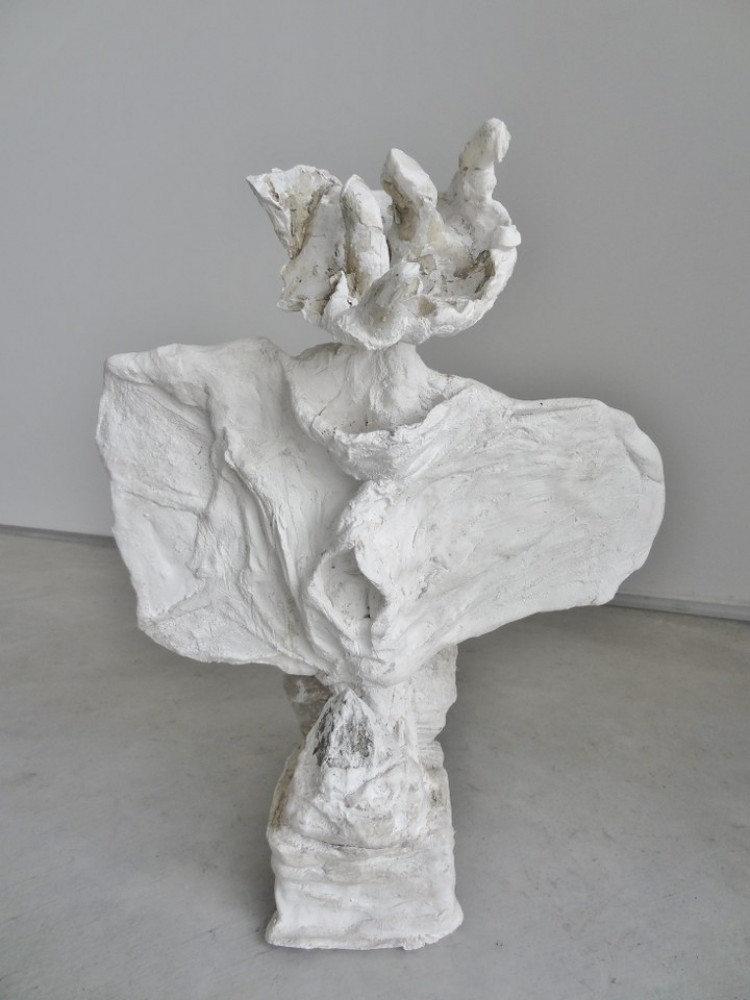 Martin Disler, ‘Ohne Titel, retro’, 1987, plaster, clay, wood amd stone