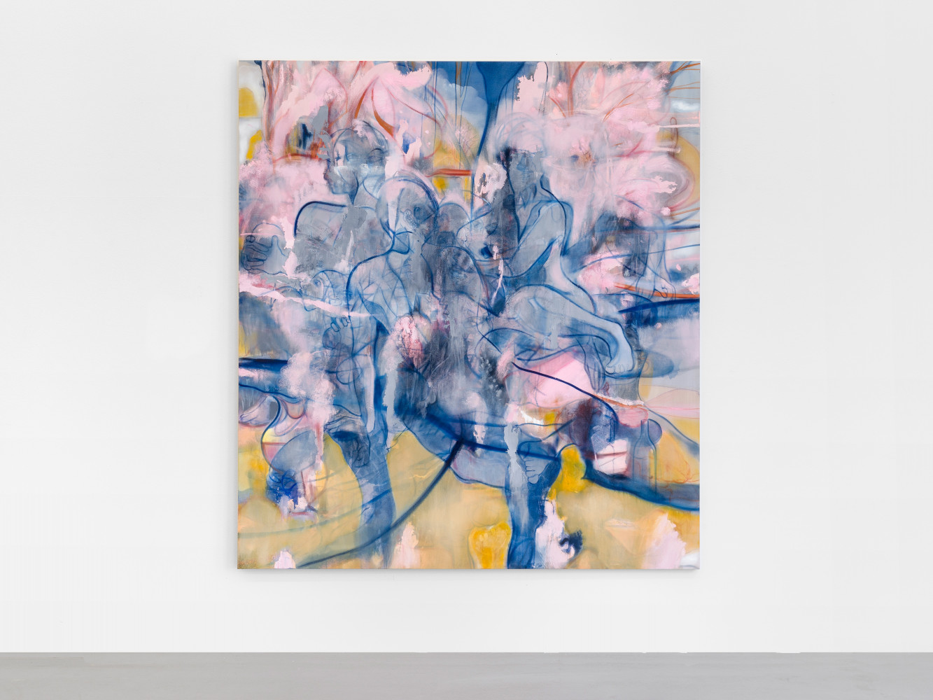 Nigel Cooke, ‘Blossom Shade’, 2019, Oil on linen