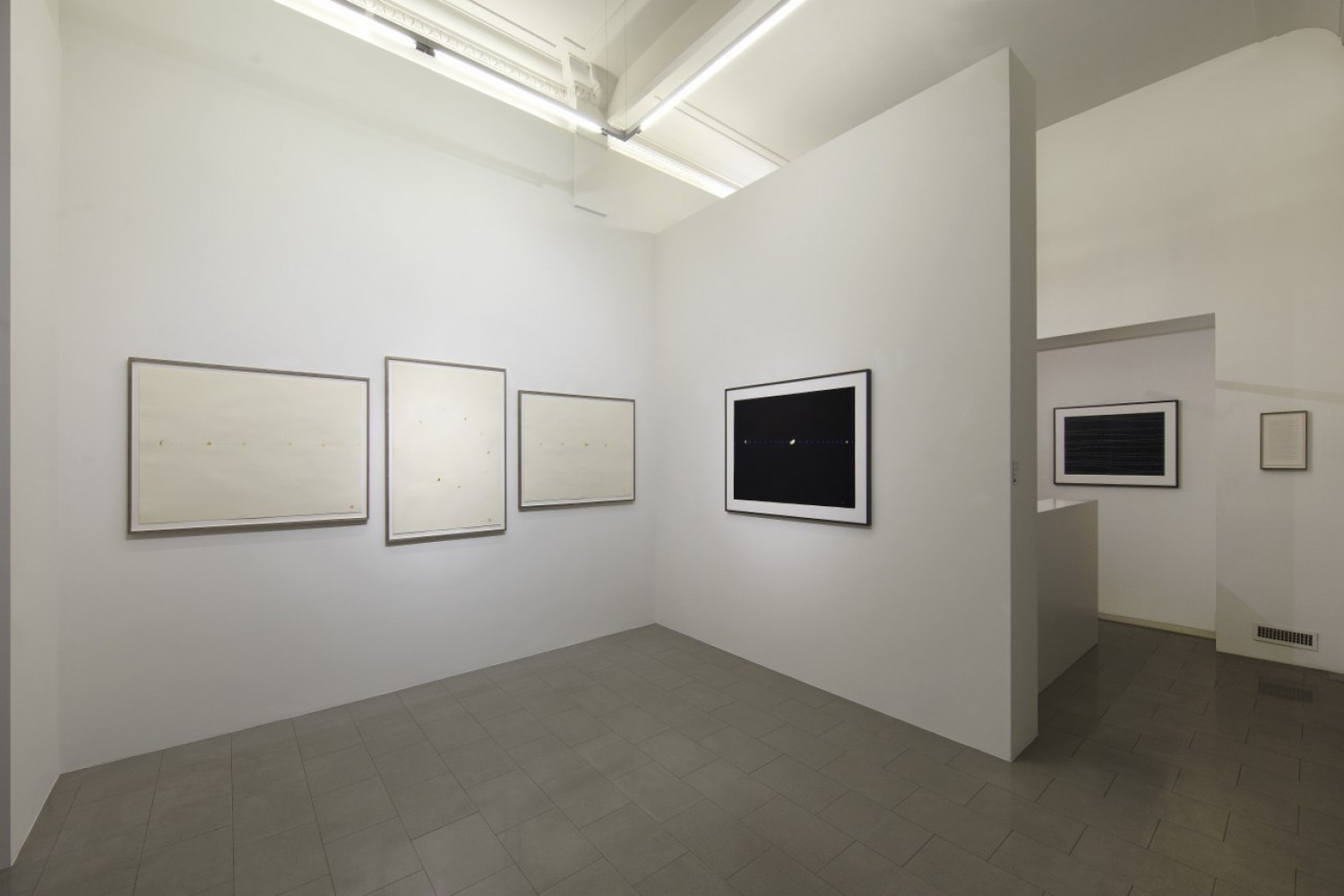 Tatsuo Miyajima, Installation view, Buchmann Lugano, 2019