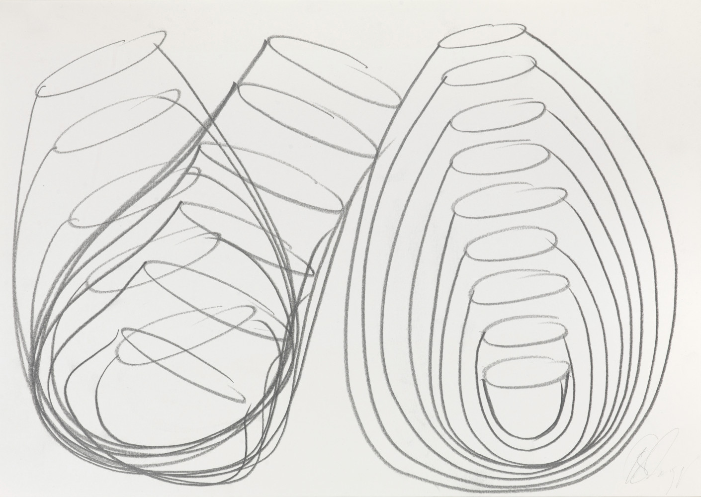 Tony Cragg, ‘Untitled (#1237)’, 1992, Pencil on paper
