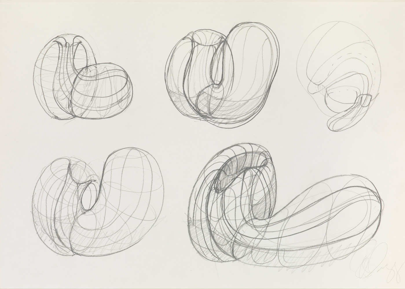Tony Cragg, ‘Untitled (#1323)’, 1995, Pencil on paper
