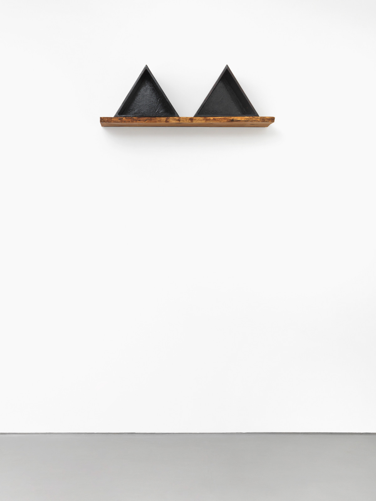 Wolfgang Laib, ‘Untitled’, 2015, Black Burmese lacquer on wood