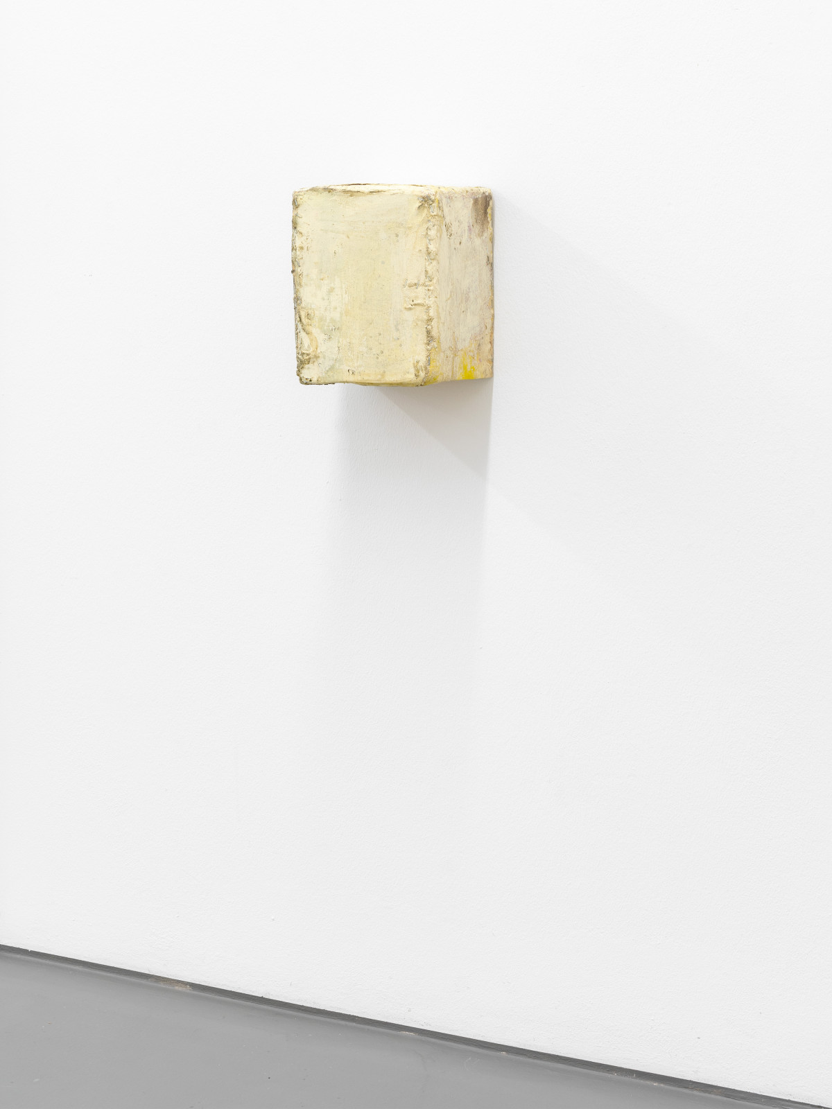 Lawrence Carroll, ‘Untitled (box painting)’, 2008-2019, Oil, house-paint, pencil, wax on canvas on wood
