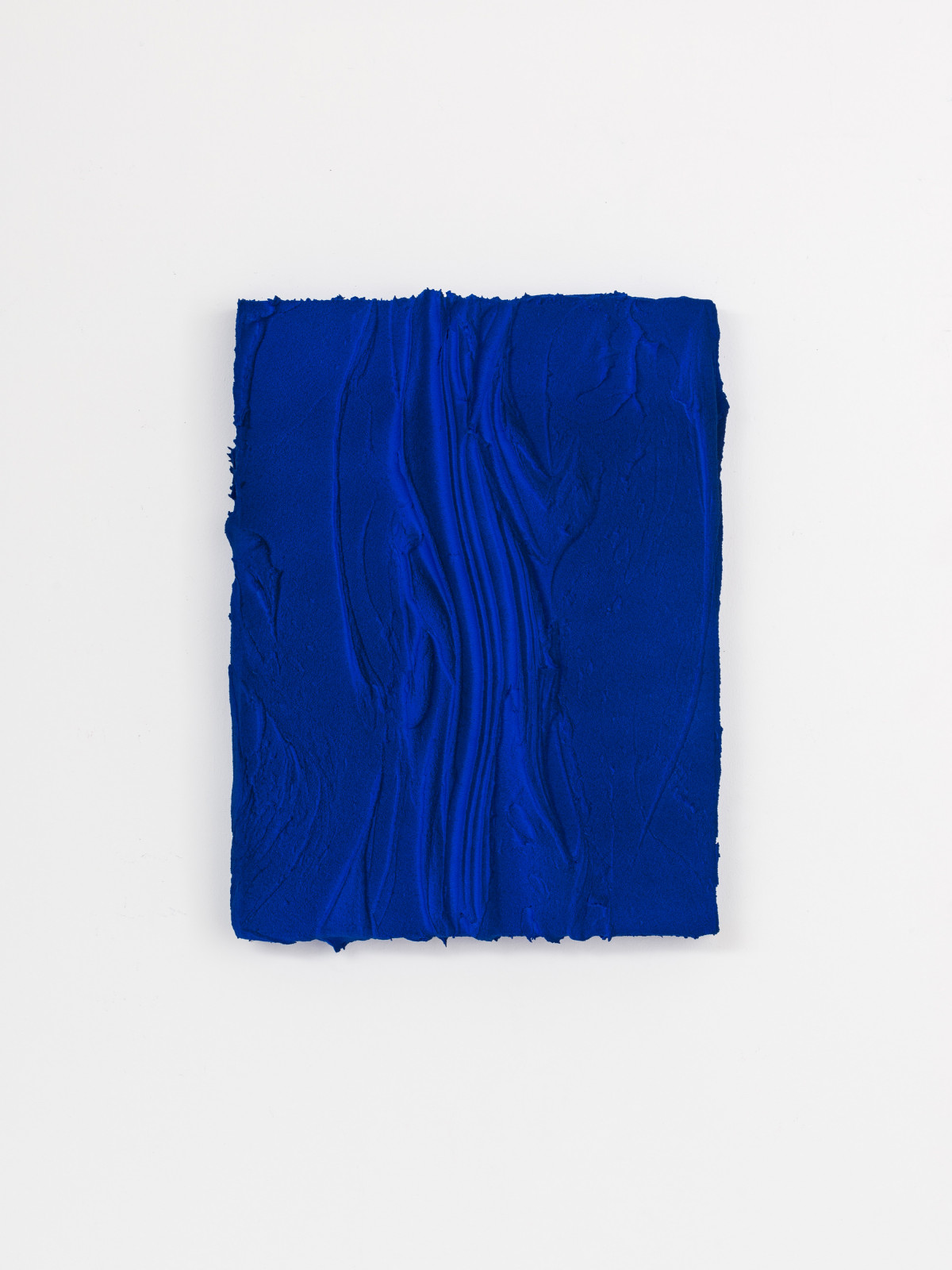 Jason Martin, ‘Untitled (Ultramarine blue/Prussian blue)’, 2022, Mixed media on aluminium