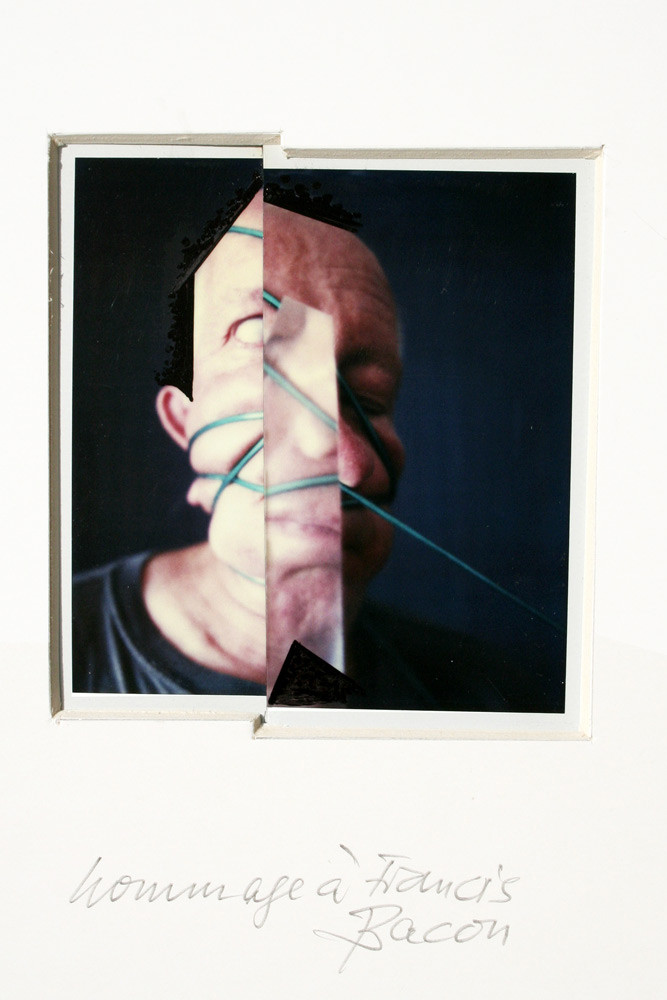 Anna & Bernhard Blume, ‘Hommage á Francis Bacon’, 1996, Polaroid collage