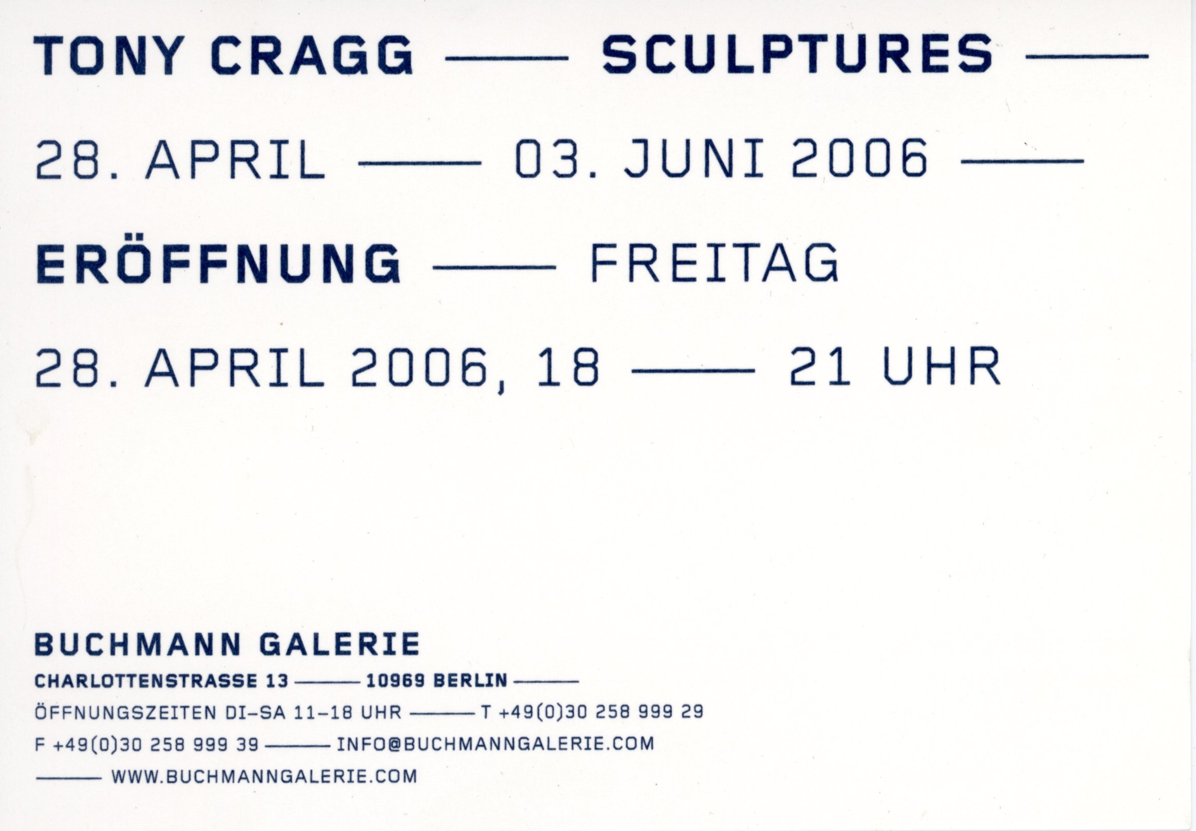 Tony Cragg