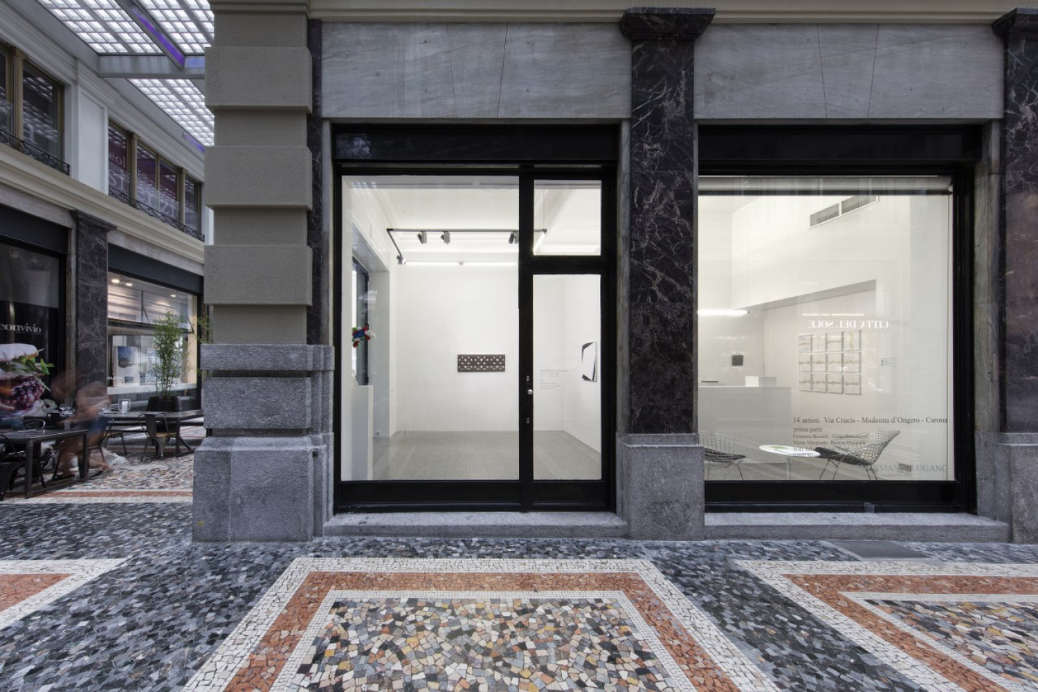 Installationsansicht, Buchmann Lugano, 2018