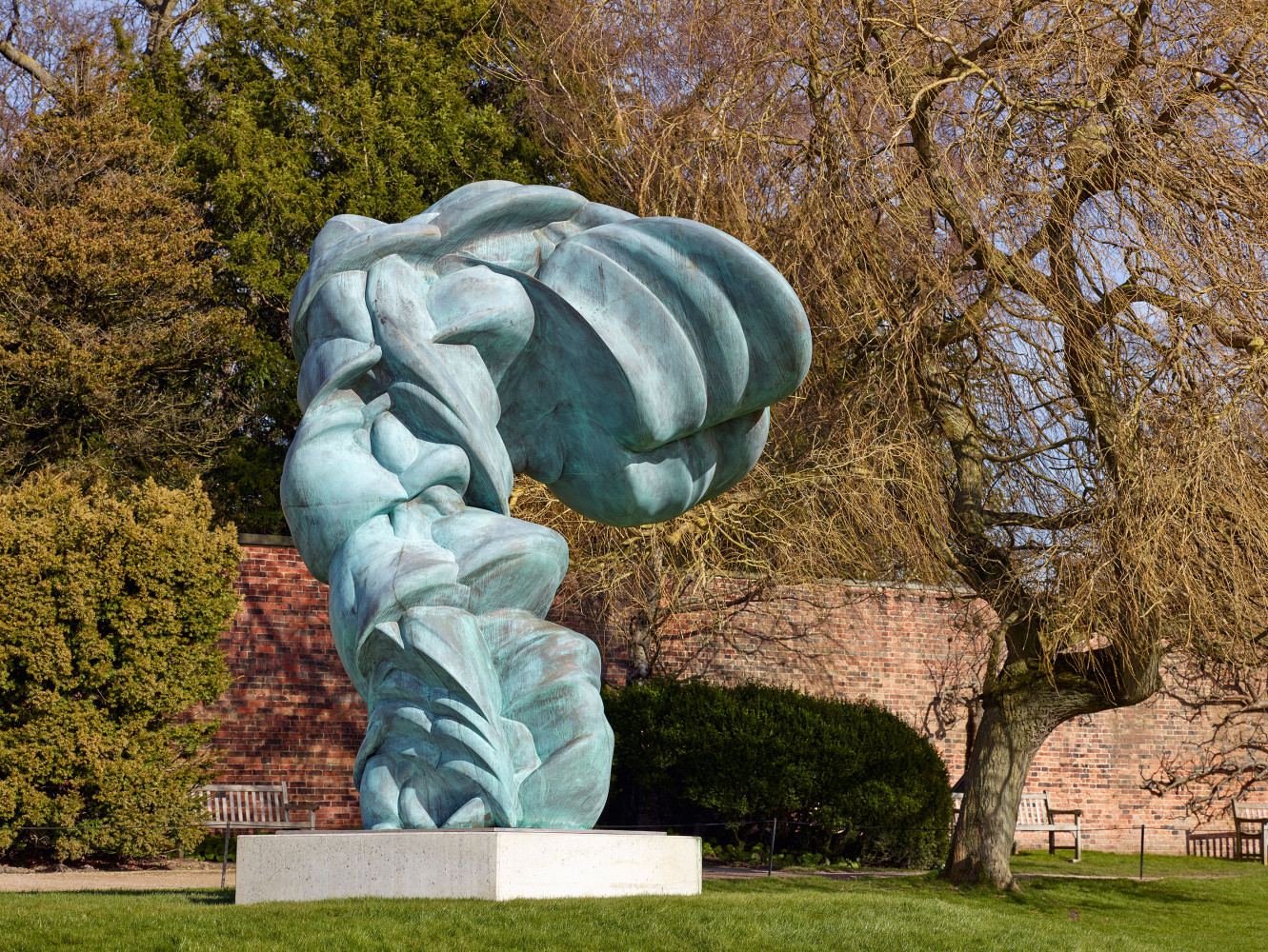 Tony Cragg, Tommy, large scale sculpture, bronze 2013