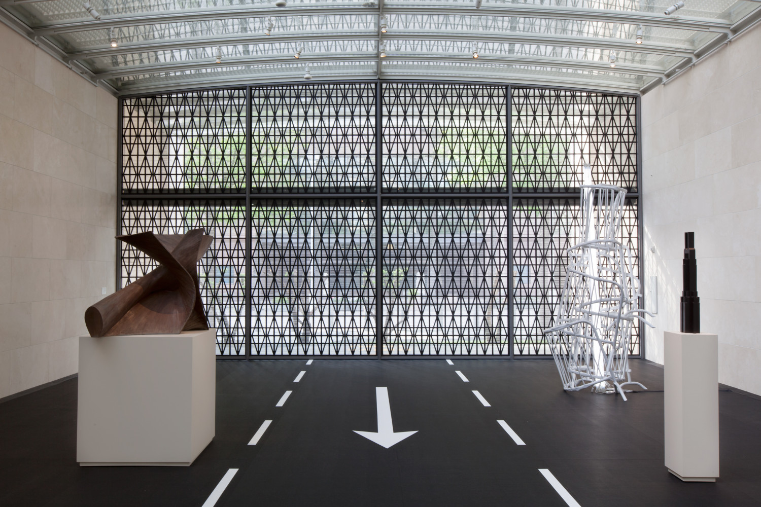 Bettina Pousttchi, ‘Drive Thru Museum, Nasher Sculpture Center, Dallas’, Installation view, 2014