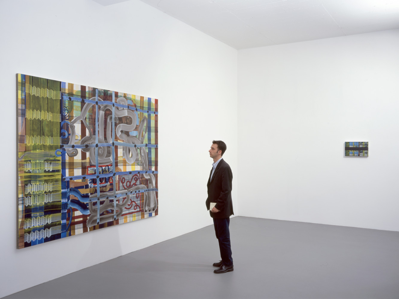 ‘Juan Uslé – Mantis’, Installation view, Buchmann Galerie Köln, 1999