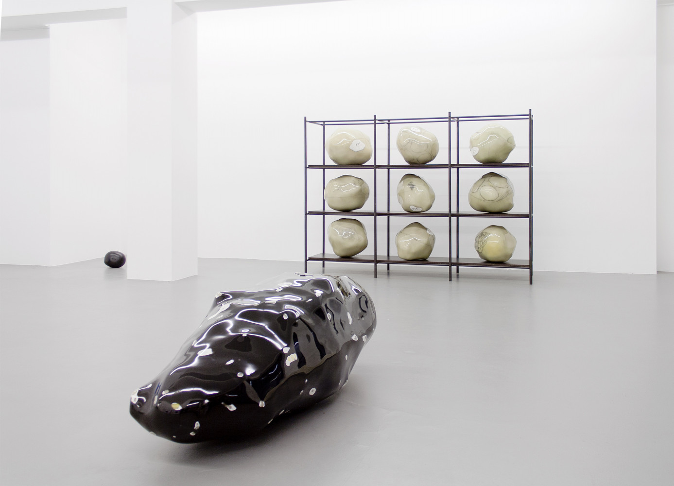 Wilhelm Mundt, ‘Klumpen’, Installationsansicht, Buchmann Galerie, 2015