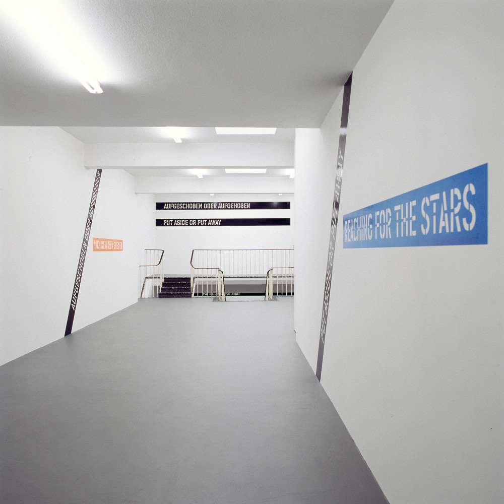 Lawrence Weiner, 2002