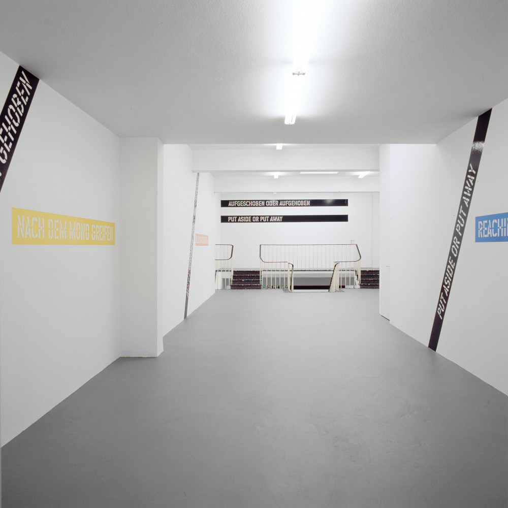Lawrence Weiner, 2002