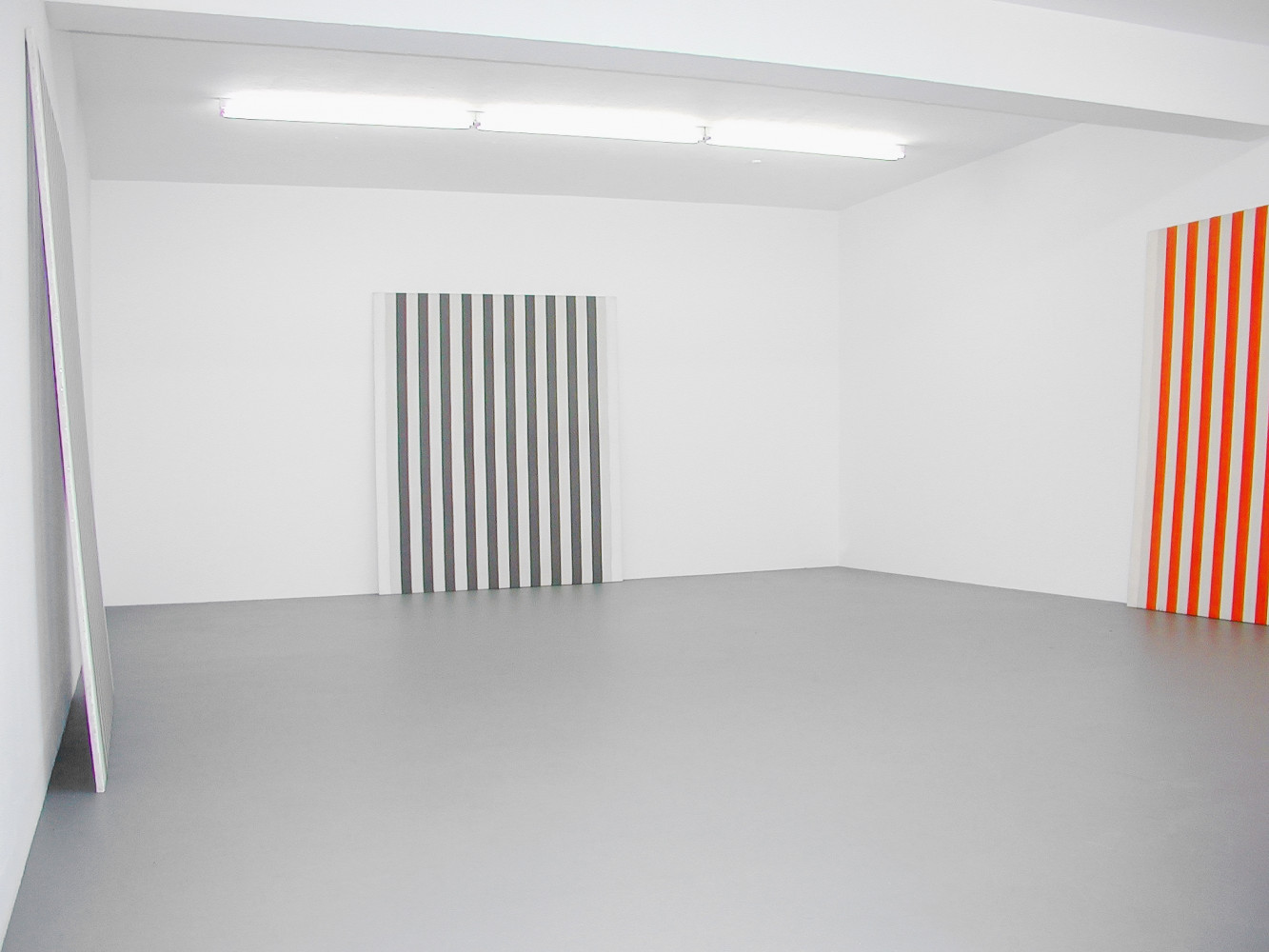Daniel Buren, ‘Peinture blanche 1965 - 1966’, Installationsansicht, Buchmann Galerie Köln, 2002