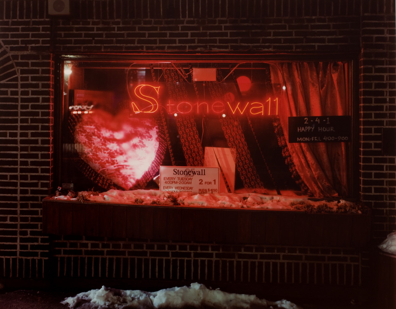 Joel Sternfeld, ‘The Stonewall Inn, 53 Christopher Street, New York, February 1994’