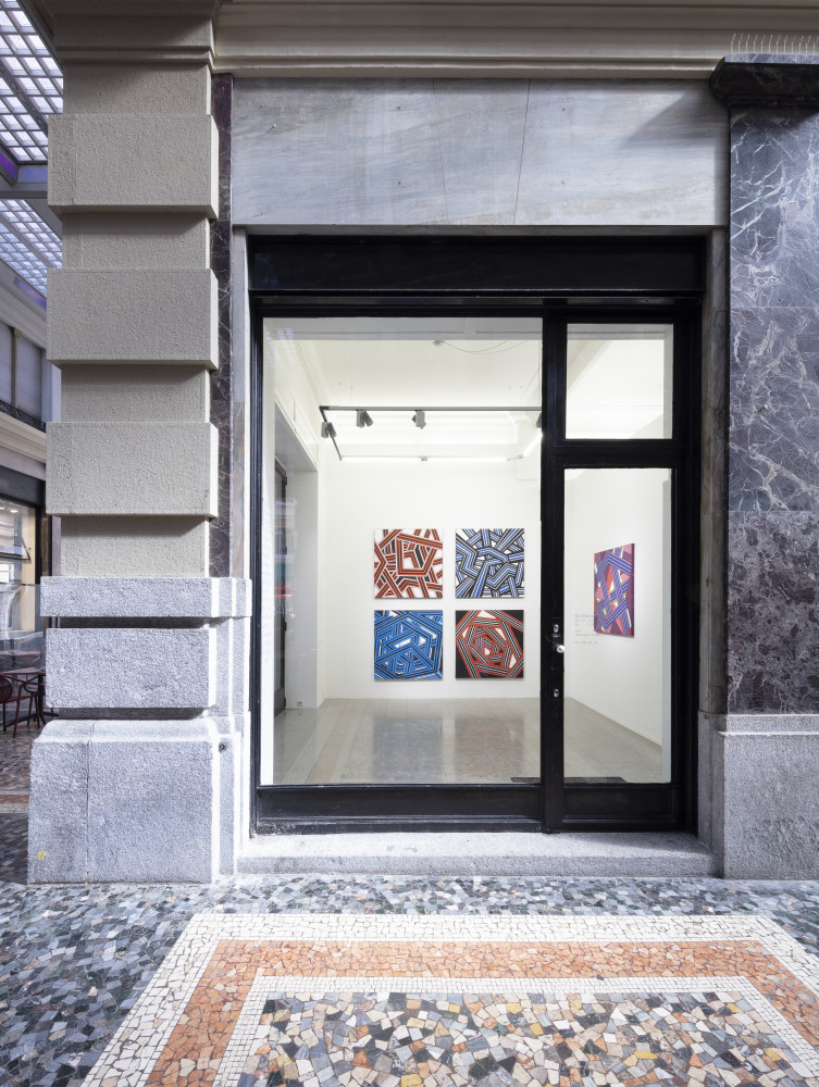 Alex Dorici, Installationsansicht, Buchmann Lugano, 2021