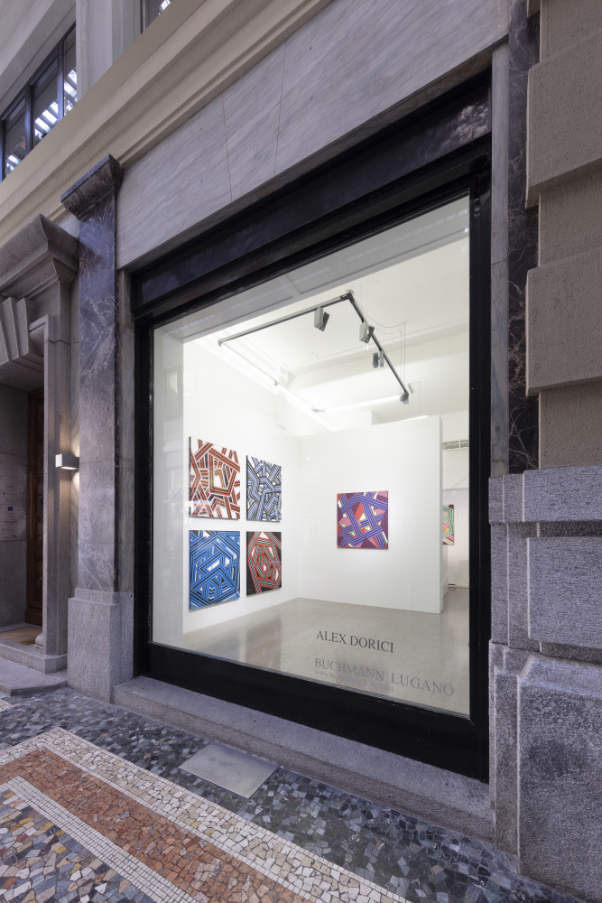 Alex Dorici, Installation view, Buchmann Lugano, 2021