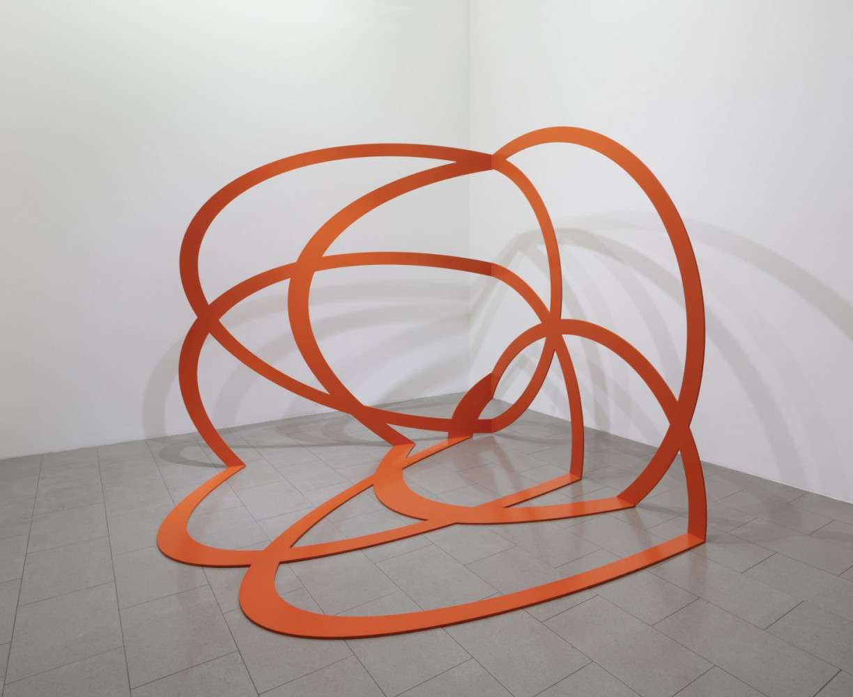 Felice Varini, ‘« Quattro cerchi nel quadrato » ’, 2021