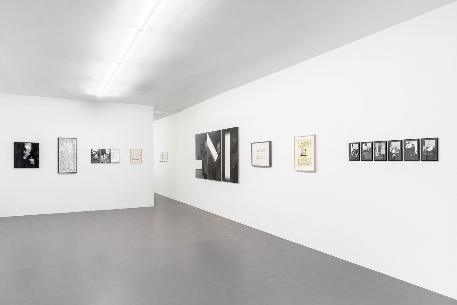 Anna & Bernhard Blume, Des Hughes, Installationsansicht, Buchmann Galerie, 2021