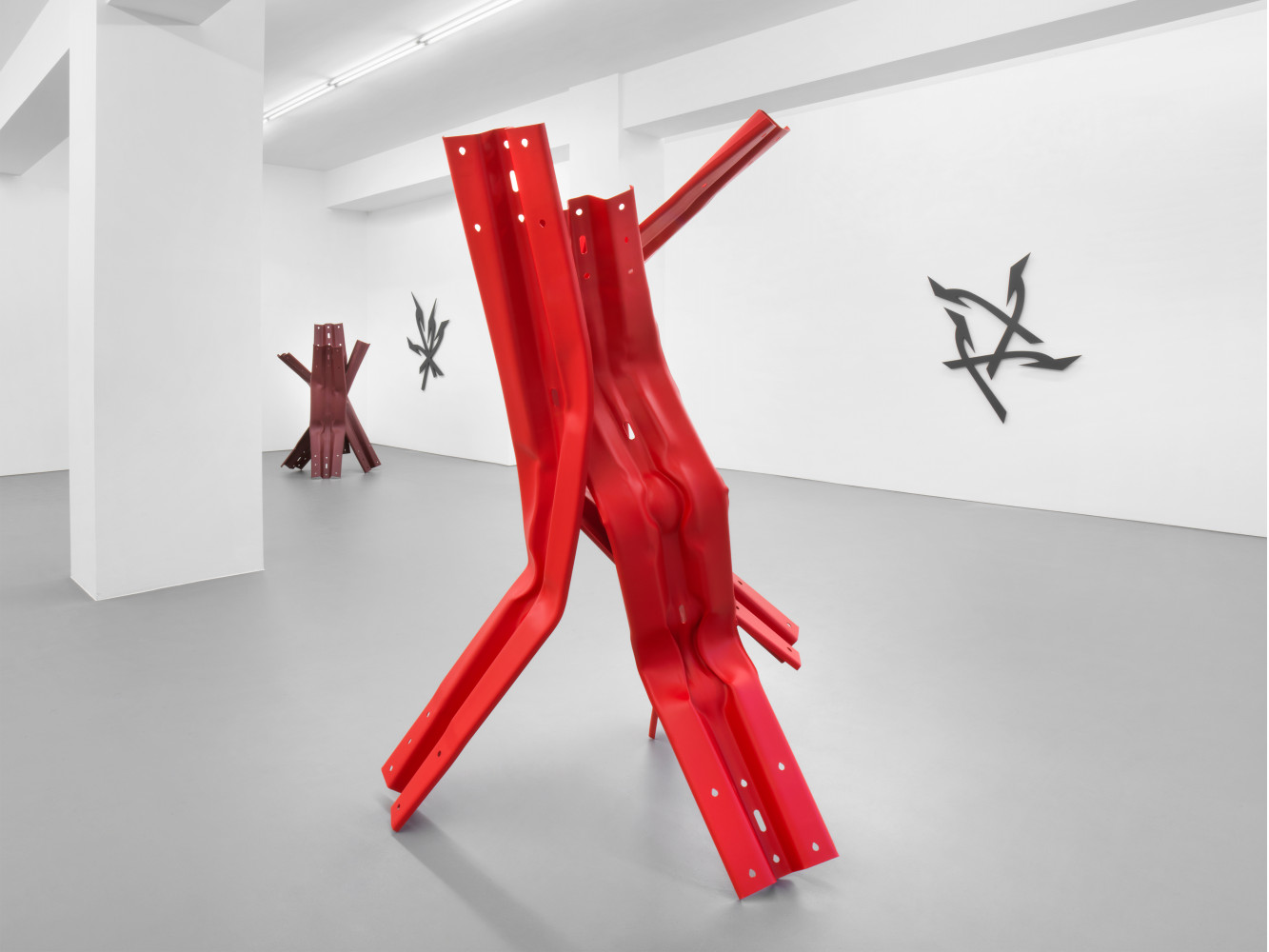 Bettina Pousttchi, ‘Directions’, Installationsansicht, Buchmann Galerie, 2021