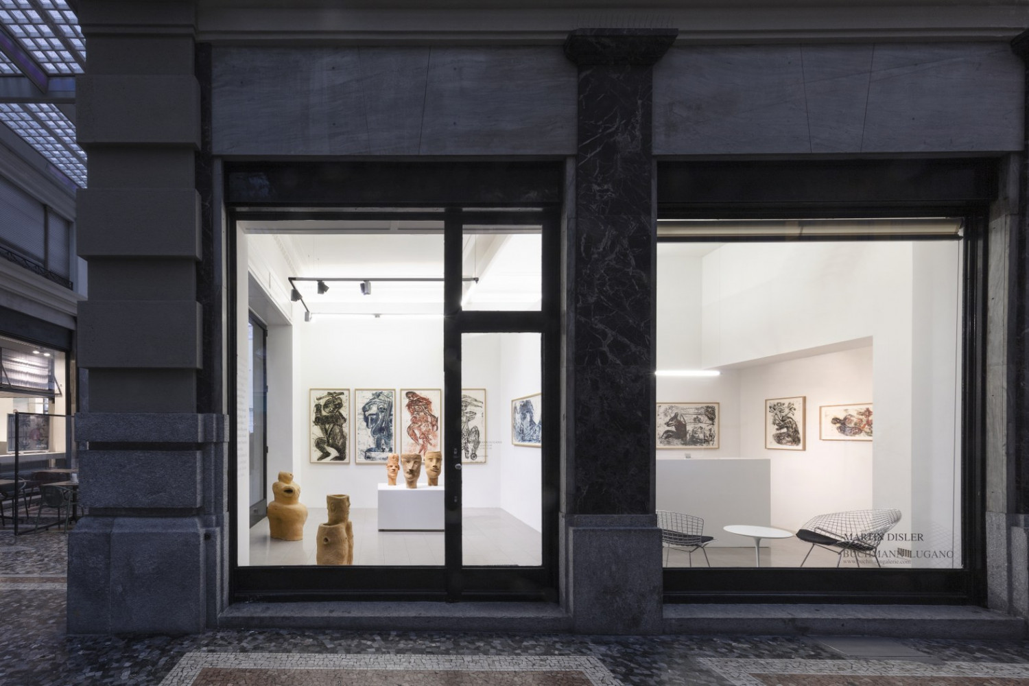 Installationsansicht, Buchmann Lugano, 2022
