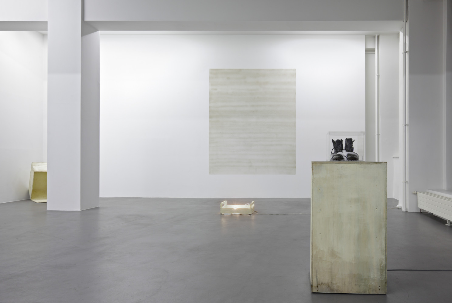 Lawrence Carroll, ‘Dust, Prop, Freeze’, Installation view, Buchmann Galerie
