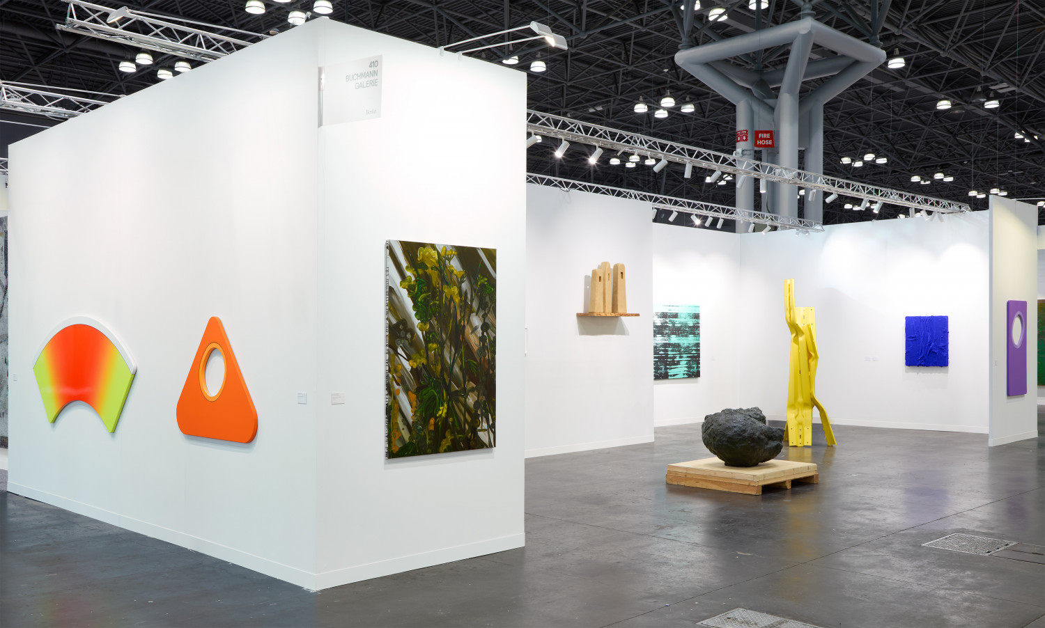 ‘The Armory Show, New York, Booth 410’, Installationsansicht, Buchmann Galerie