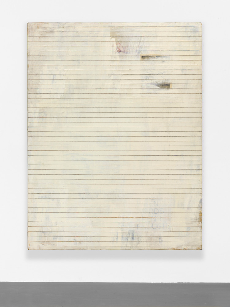 Lawrence Carroll, ‘Untitled (cut painting, white)’, 2016
