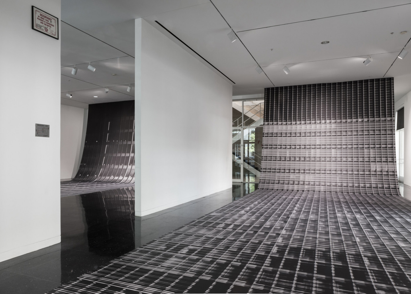 Bettina Pousttchi, ‘Suspended Mies, The Arts Club of Chicago’, Installation view, 2017