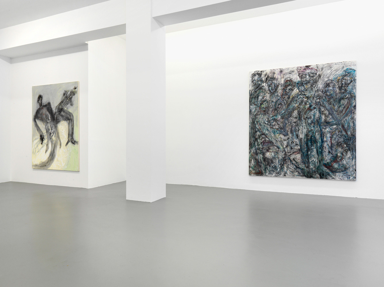 Martin Disler, ‘Malerei’, Installation view, Buchmann Galerie, 2014