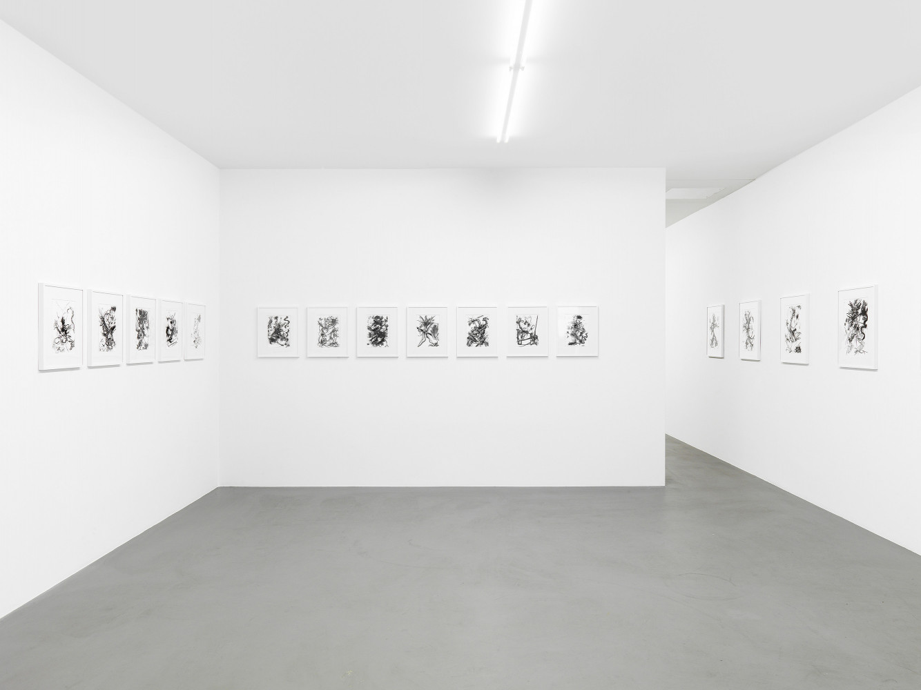 Fiona Rae, ‘Zeichnungen’, Installationsansicht, Buchmann Box, 2014