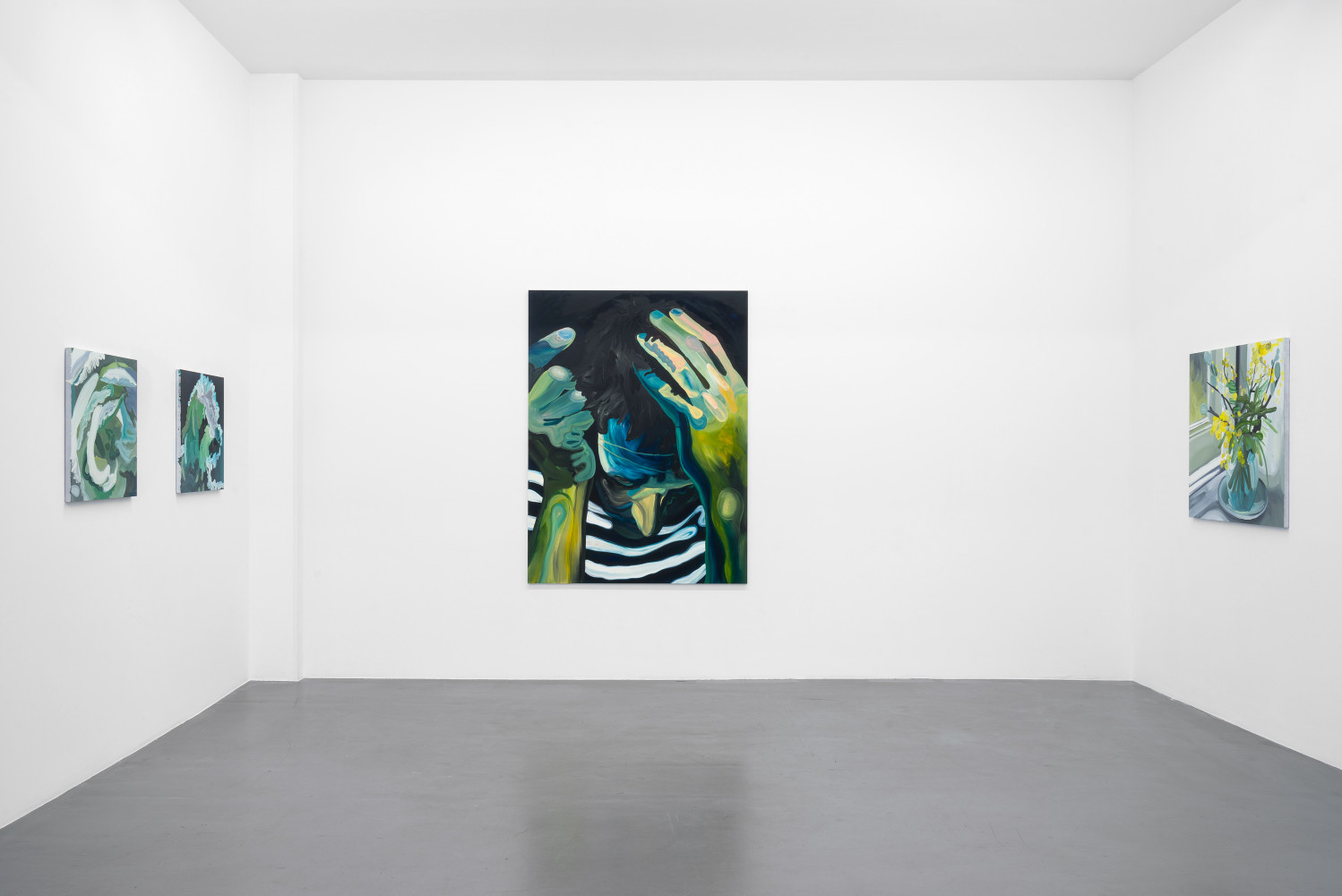 Clare Woods, ‘If Not Now Then When’, Installationsansicht, Buchmann Galerie, 2020