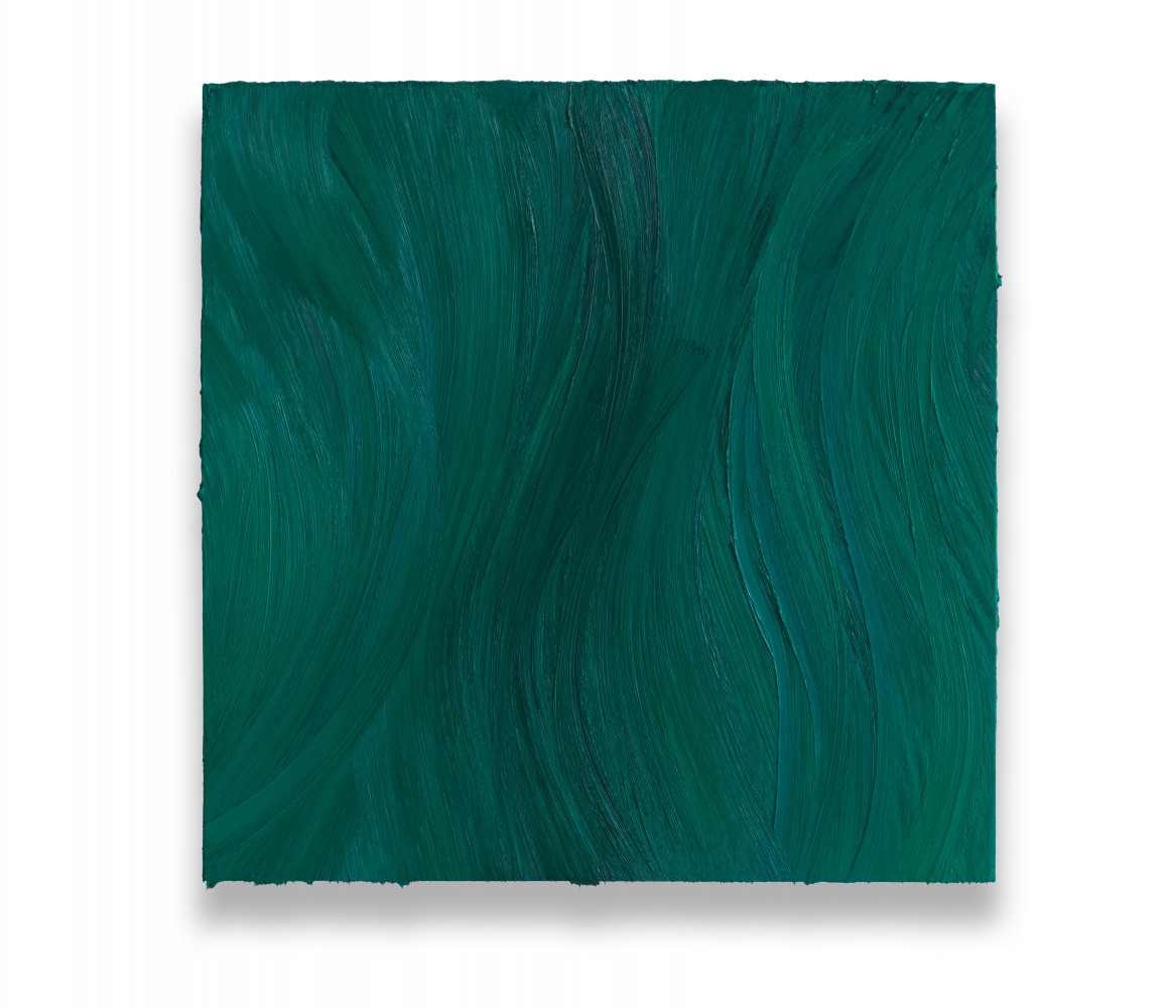 Jason Martin, ‘Untitled (Turquoise blue deep / Caribbean blue)’, 2020
