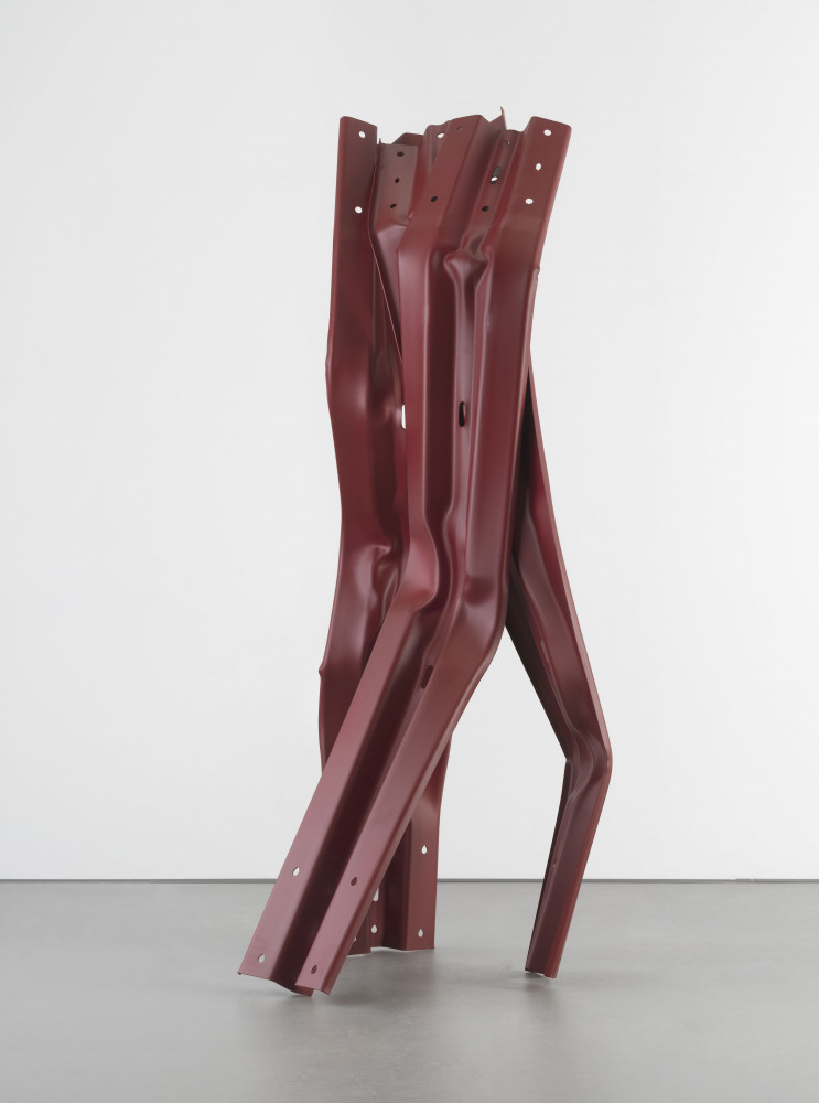 Sculpture by Bettina Pousttchi called Vertical Highways A23