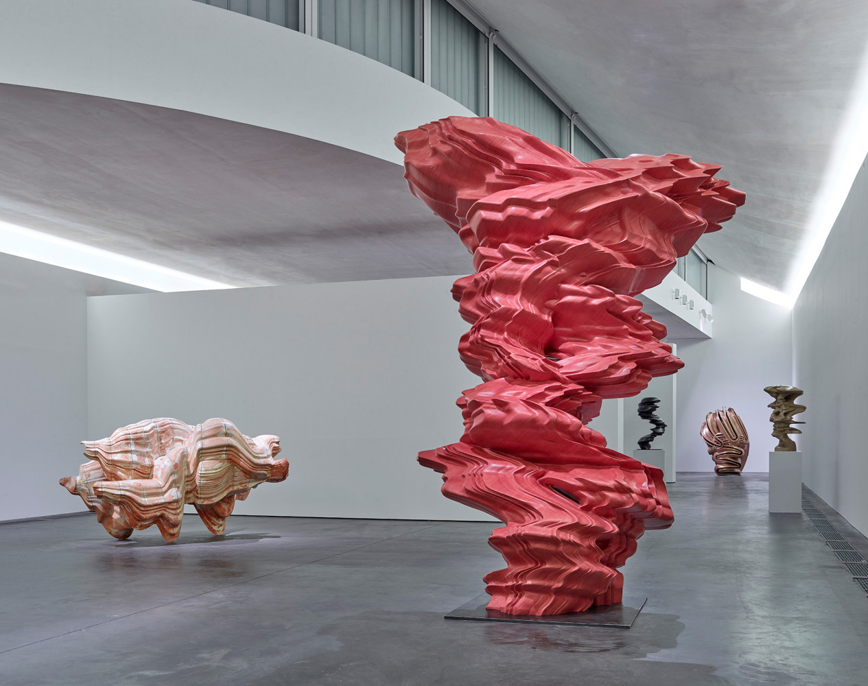 Tony Cragg, ‘Made on Earth, Heart Museum, Herning, DK’, Installation view, Buchmann Galerie, 2022