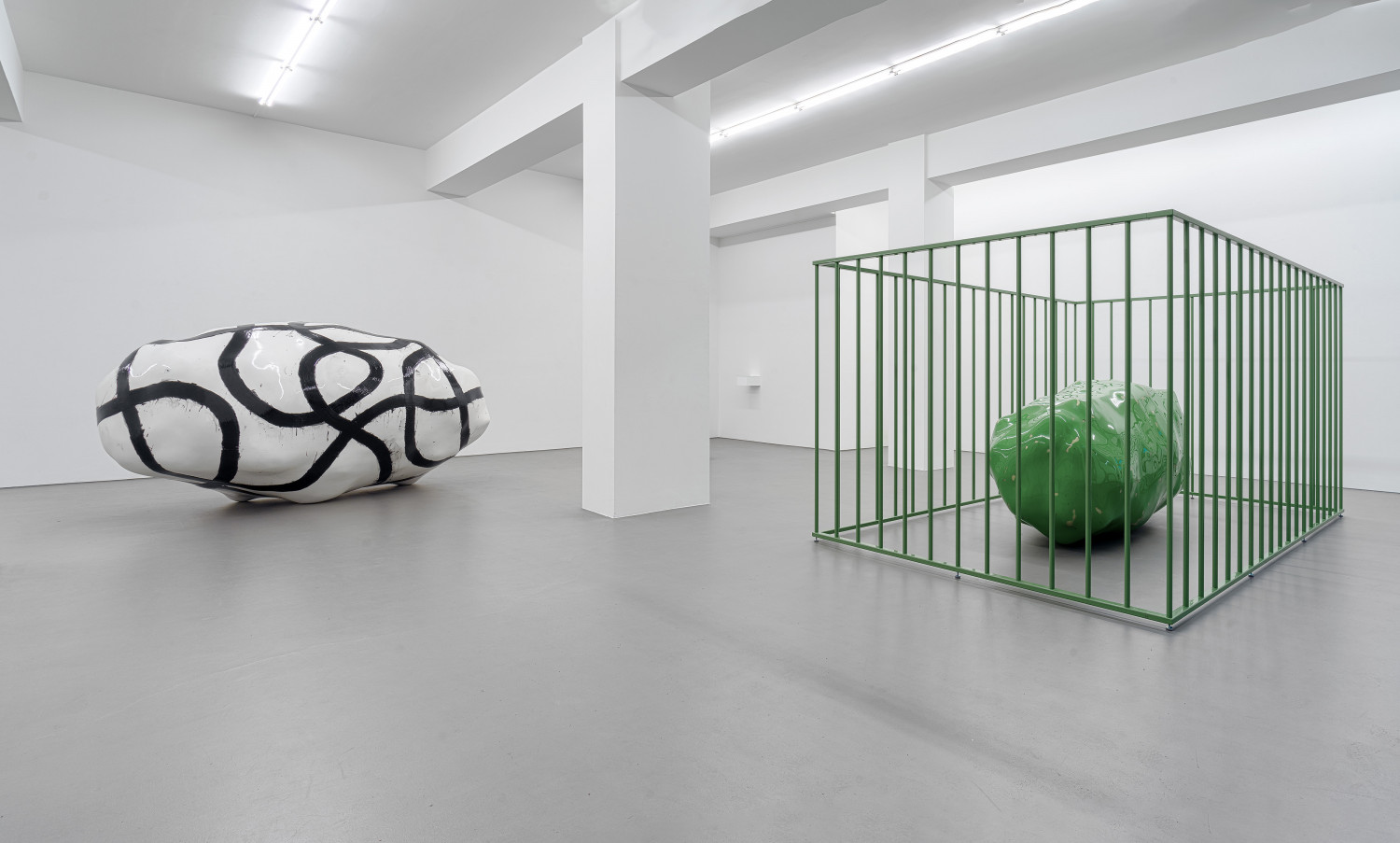 Wilhelm Mundt, ‘Areit ist das halbe Leben…’, Installationsansicht, Buchmann Galerie, 2022