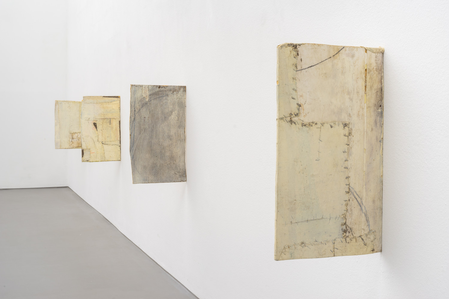 Lawrence Carroll, ‘Page Paintings’, Installation view, Buchmann Galerie