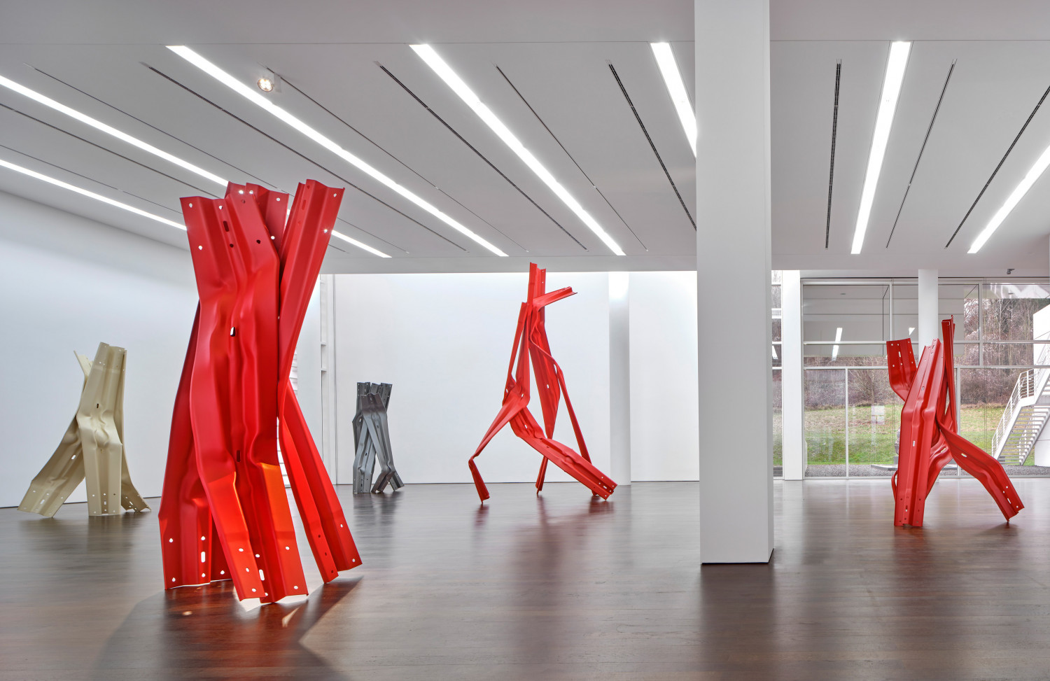 Bettina Pousttchi, ‘Fluidity, Arp Museum’, Installation view, 2022