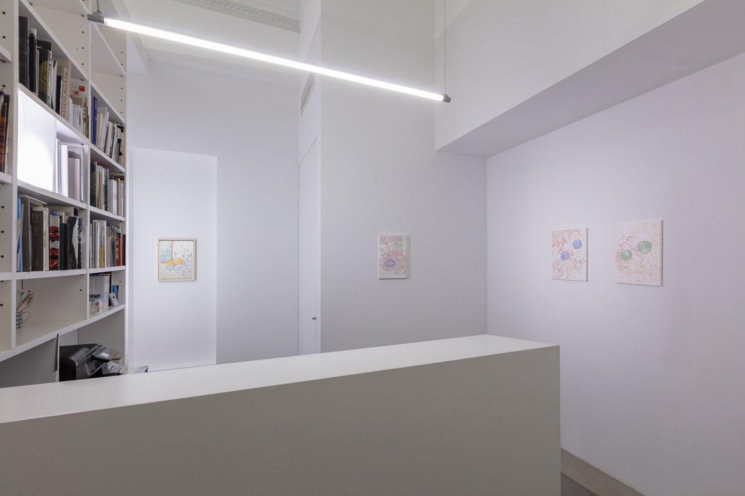 Véronique Arnold, Installationsansicht, Buchmann Lugano, 2023–2023