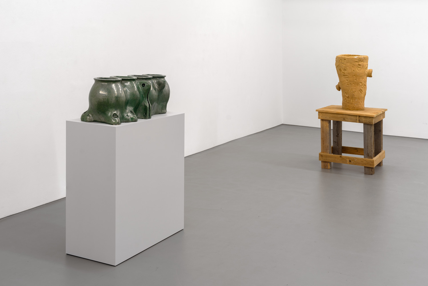 Tony Cragg, Martin Disler, Installationsansicht, Buchmann Galerie, 2023