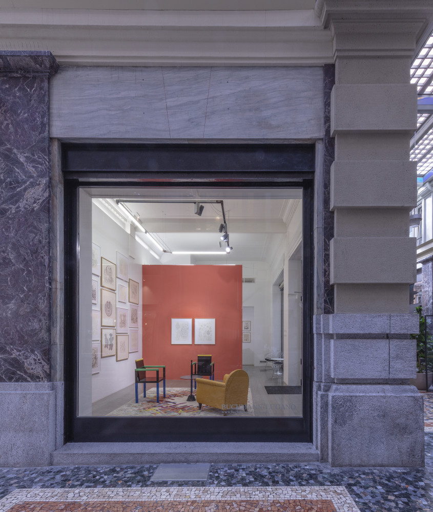 Tony Cragg, Mario Merz, Installation view, Buchmann Lugano, 2023–2023
