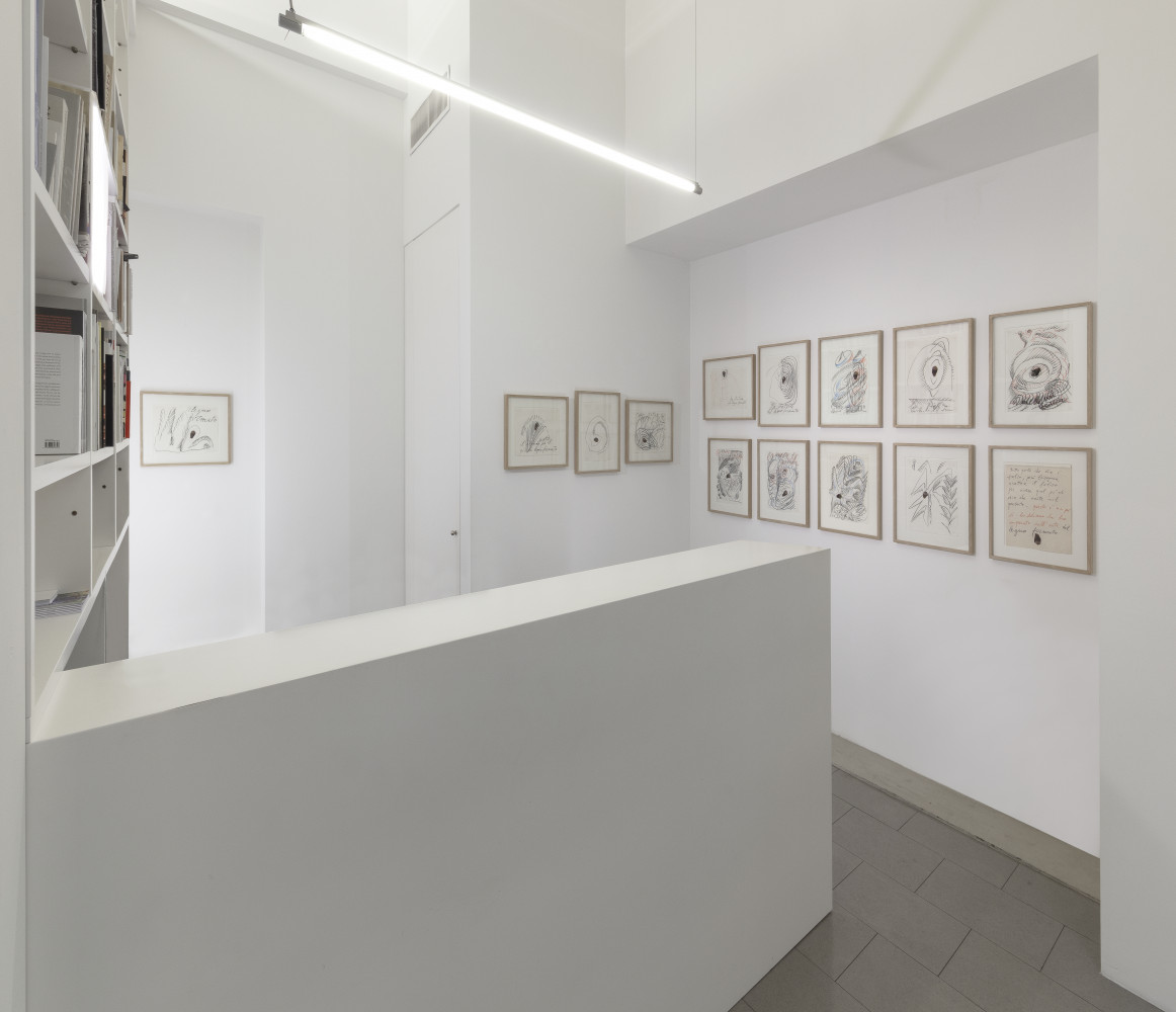 Tony Cragg, Mario Merz, Installationsansicht, Buchmann Lugano, 2023