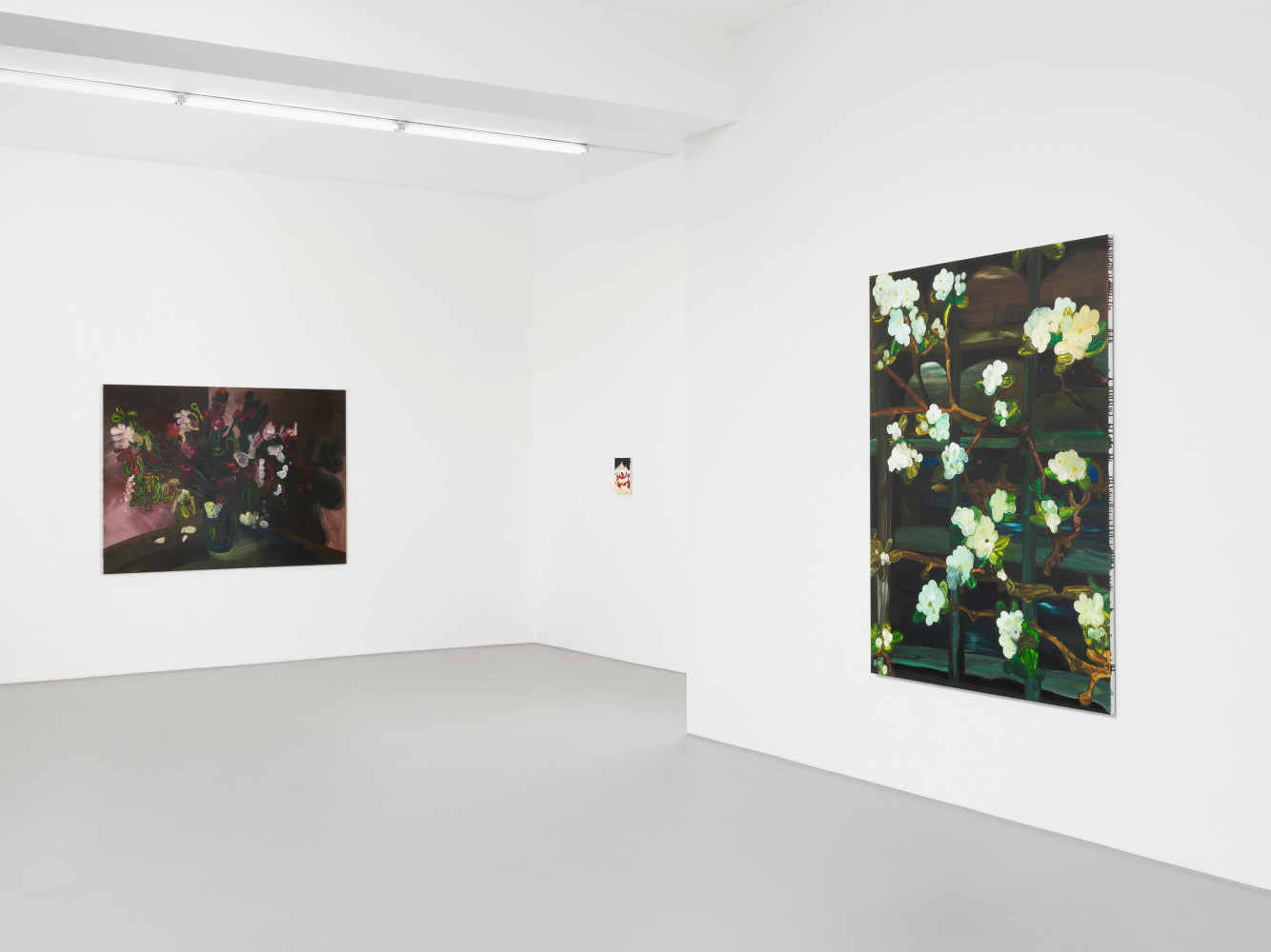 Clare Woods, Installationsansicht, Buchmann Galerie, 2023